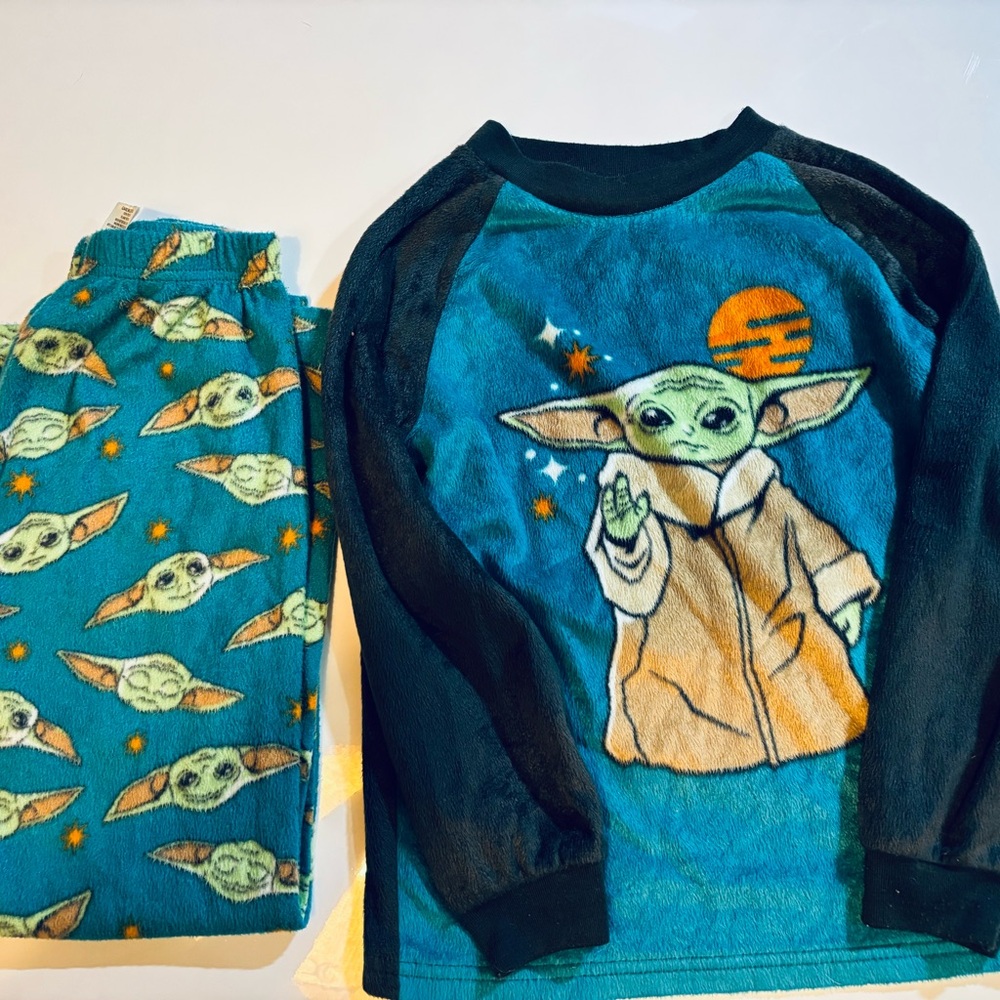 Kids Blue Star Wars Pajamas